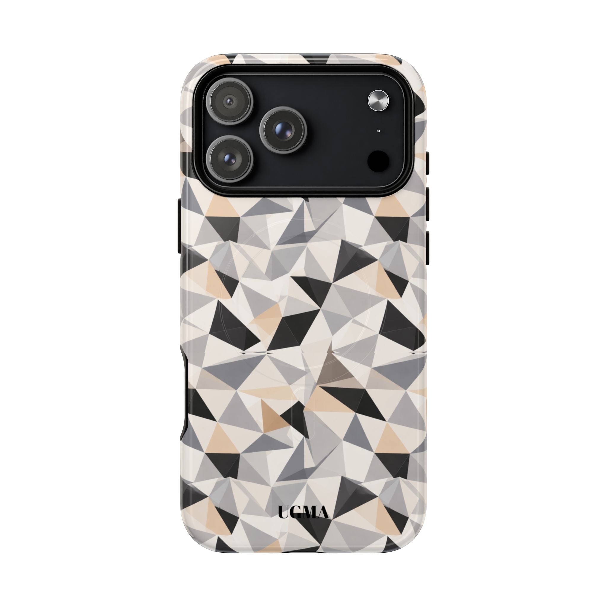 Geometric Neutral Tough Magnetic Phone Case
