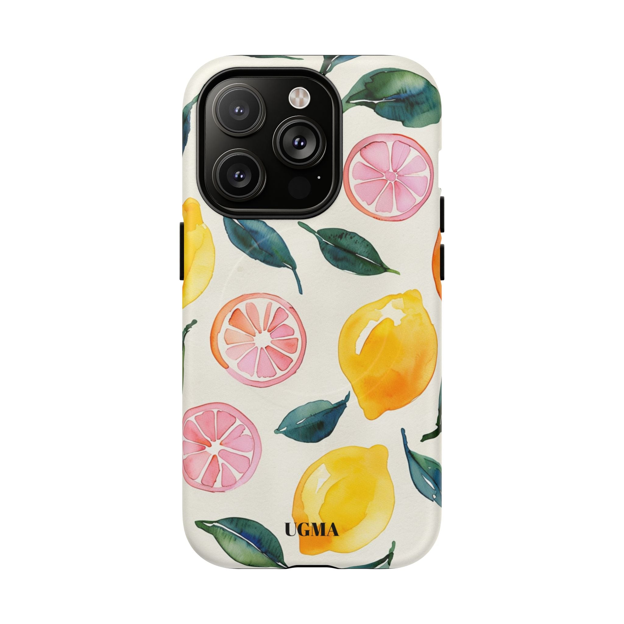 Lemon Citrus Tough Magnetic Phone Case