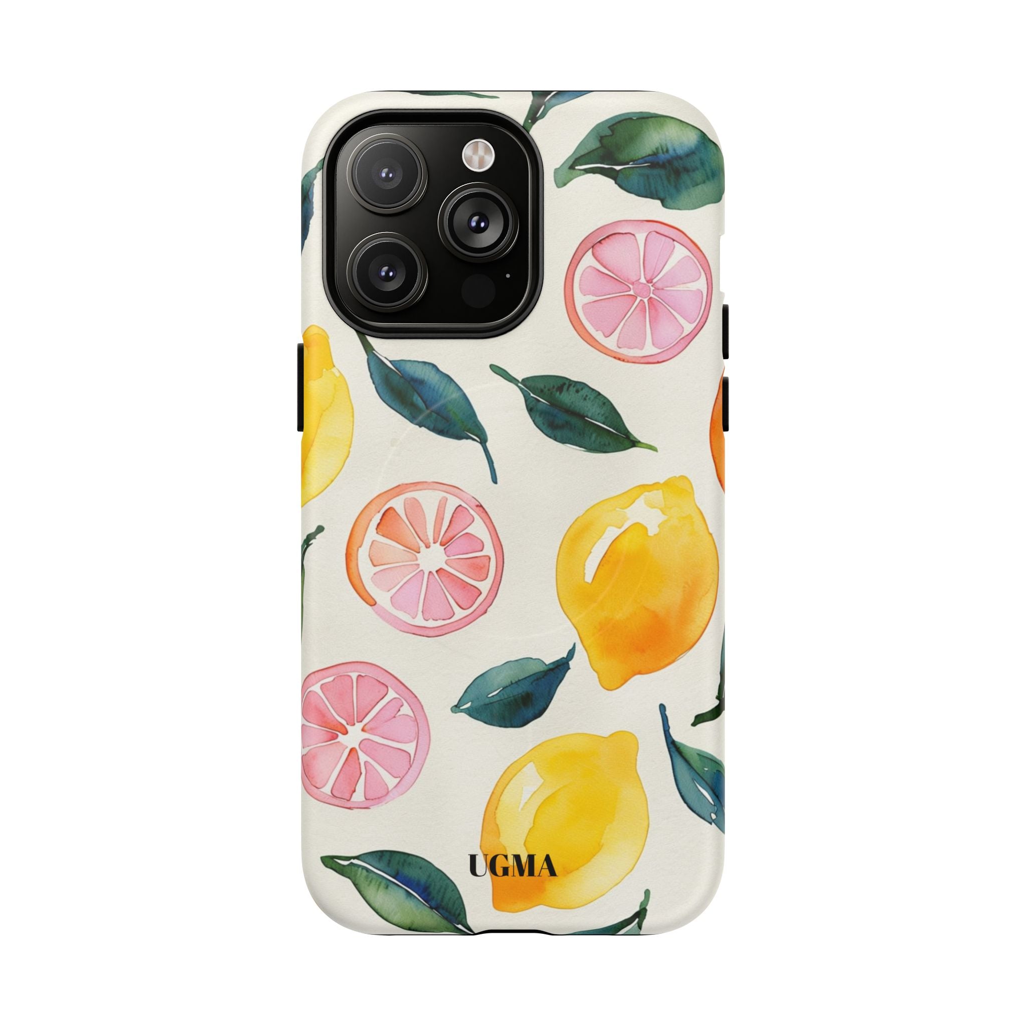 Lemon Citrus Tough Magnetic Phone Case