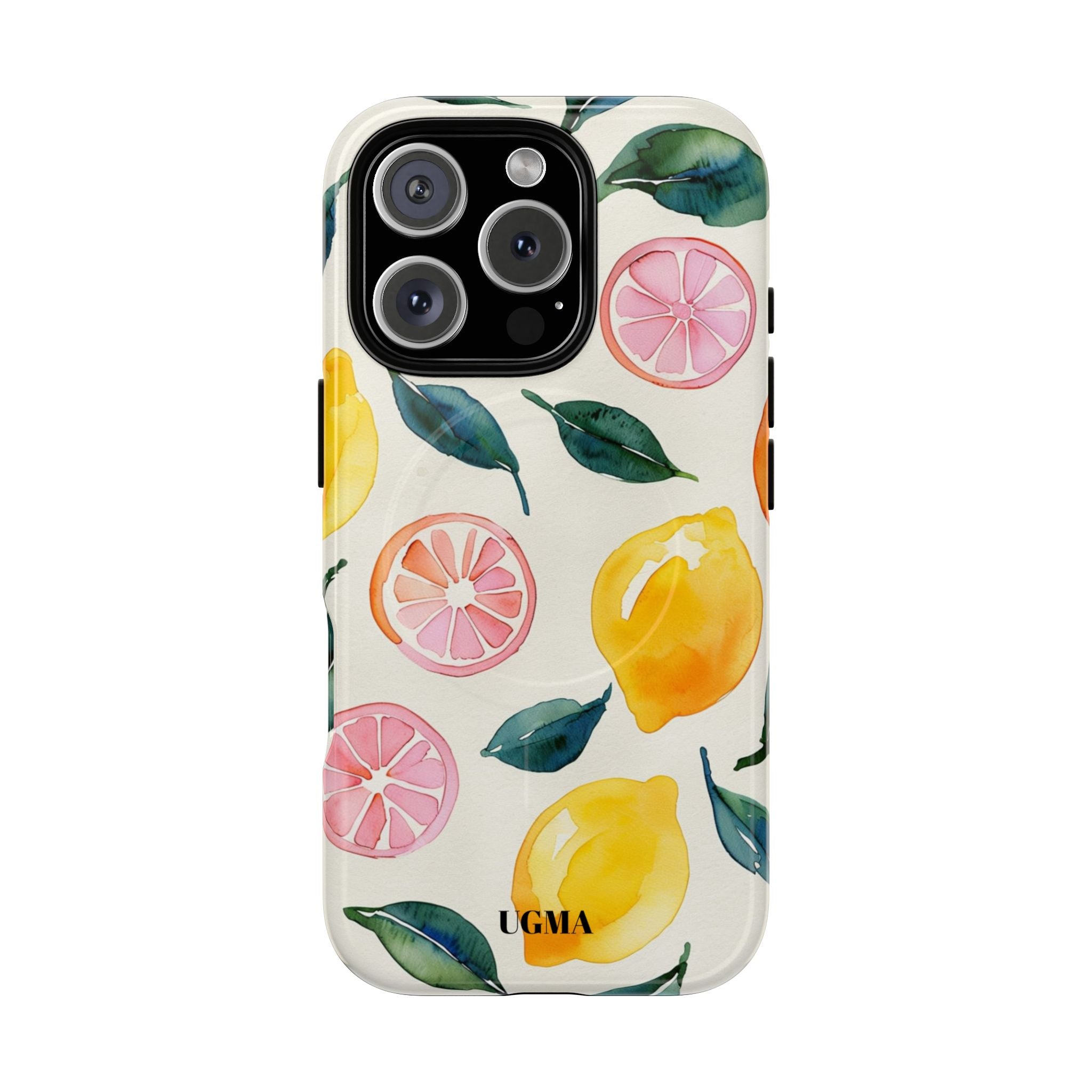 Lemon Citrus Tough Magnetic Phone Case
