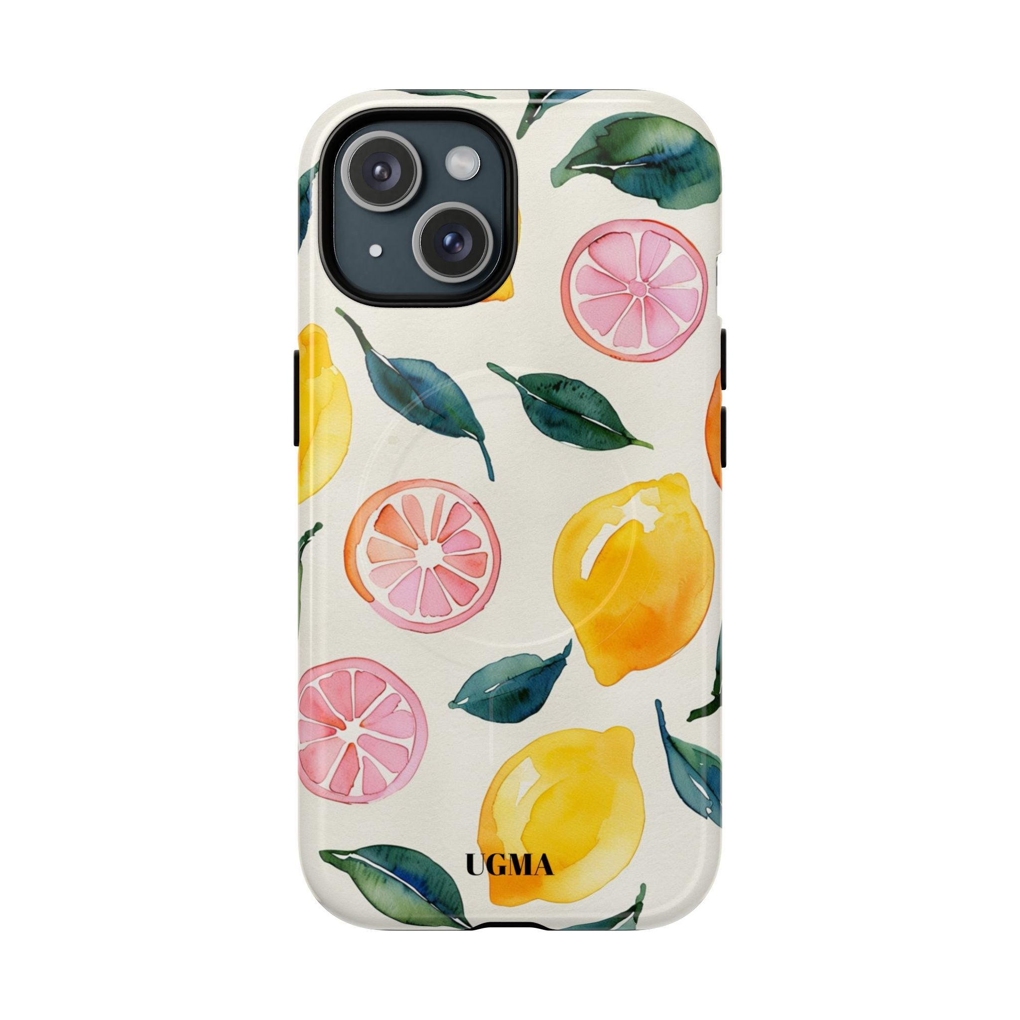 Lemon Citrus Tough Magnetic Phone Case