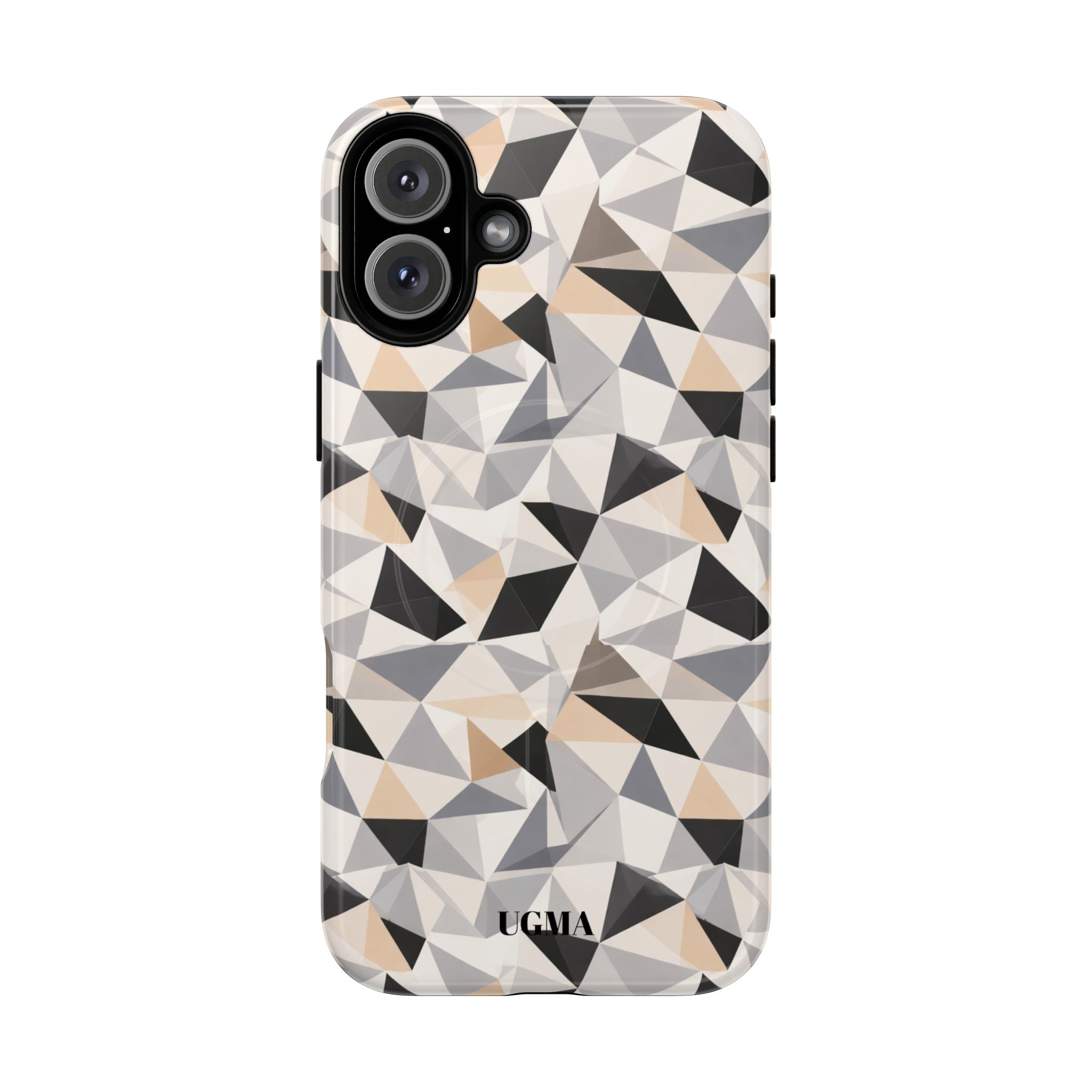 Geometric Neutral Tough Magnetic Phone Case