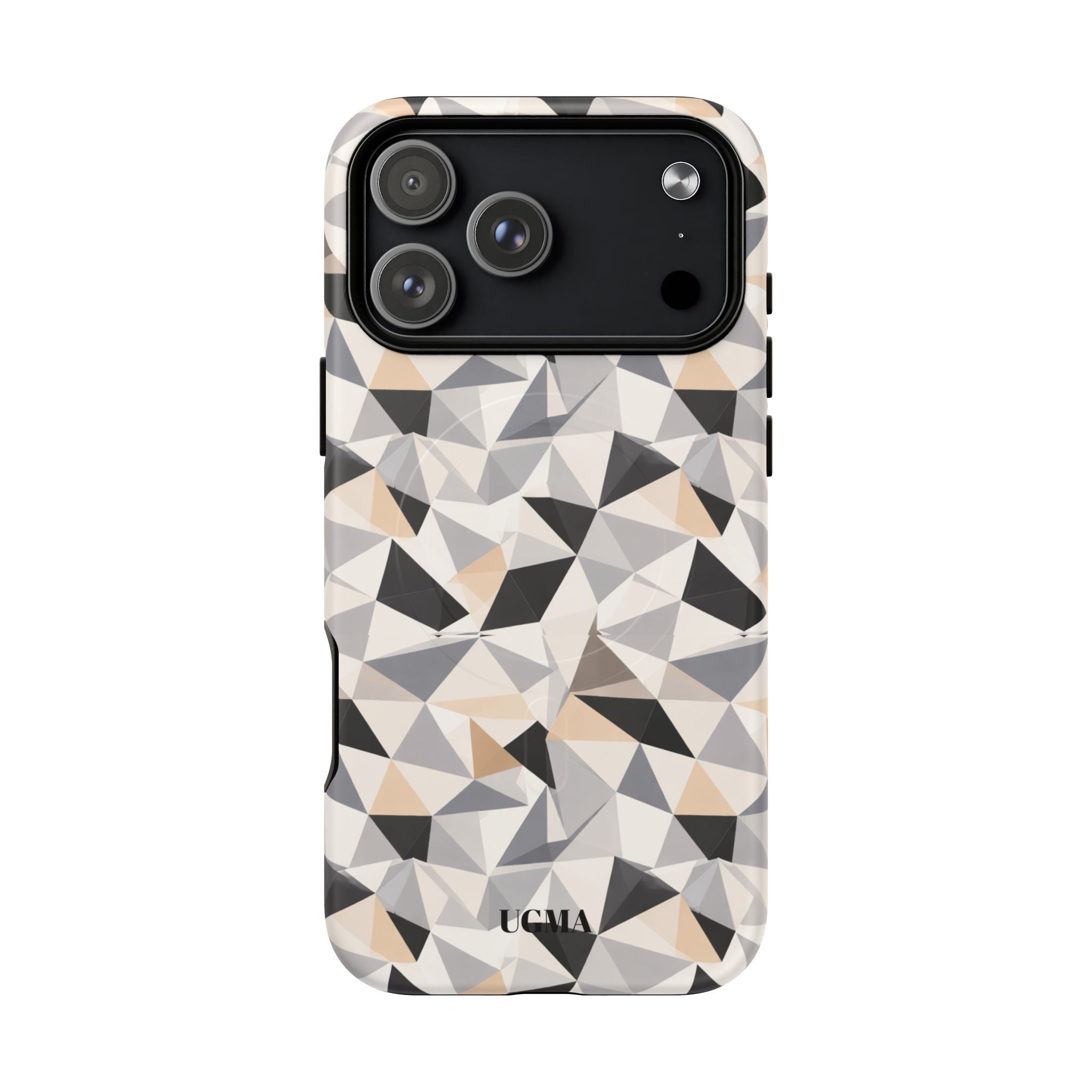 Geometric Neutral Tough Magnetic Phone Case