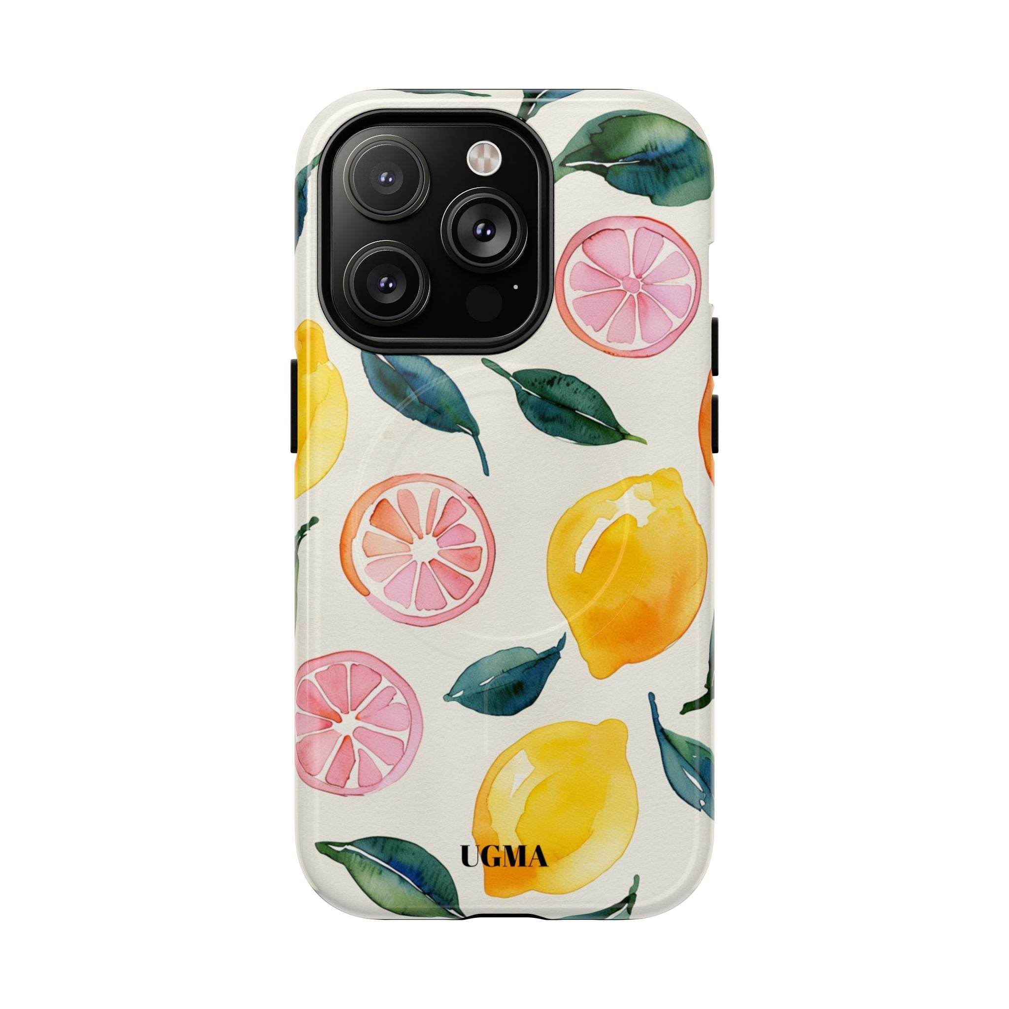 Lemon Citrus Tough Magnetic Phone Case