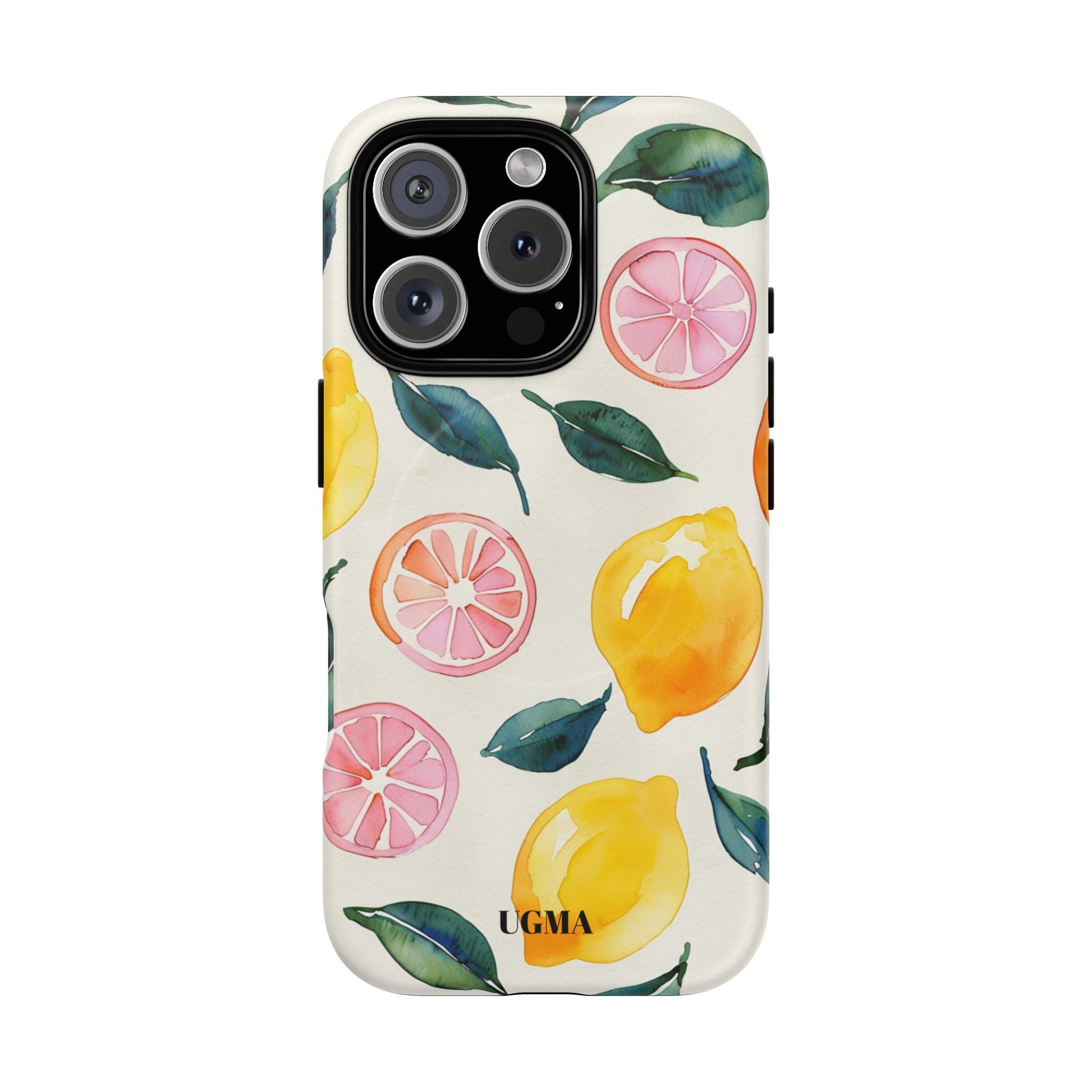 Lemon Citrus Tough Magnetic Phone Case
