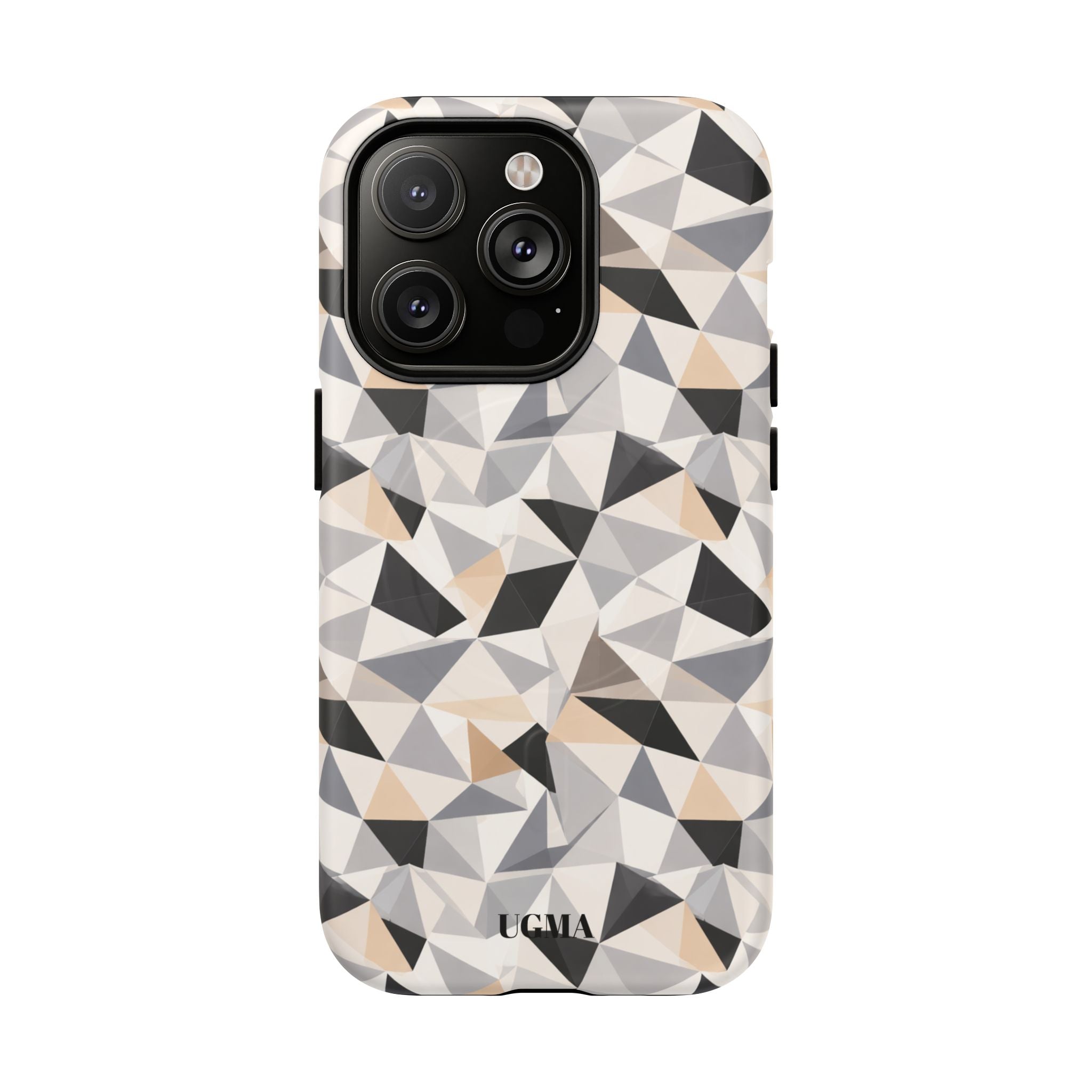 Geometric Neutral Tough Magnetic Phone Case
