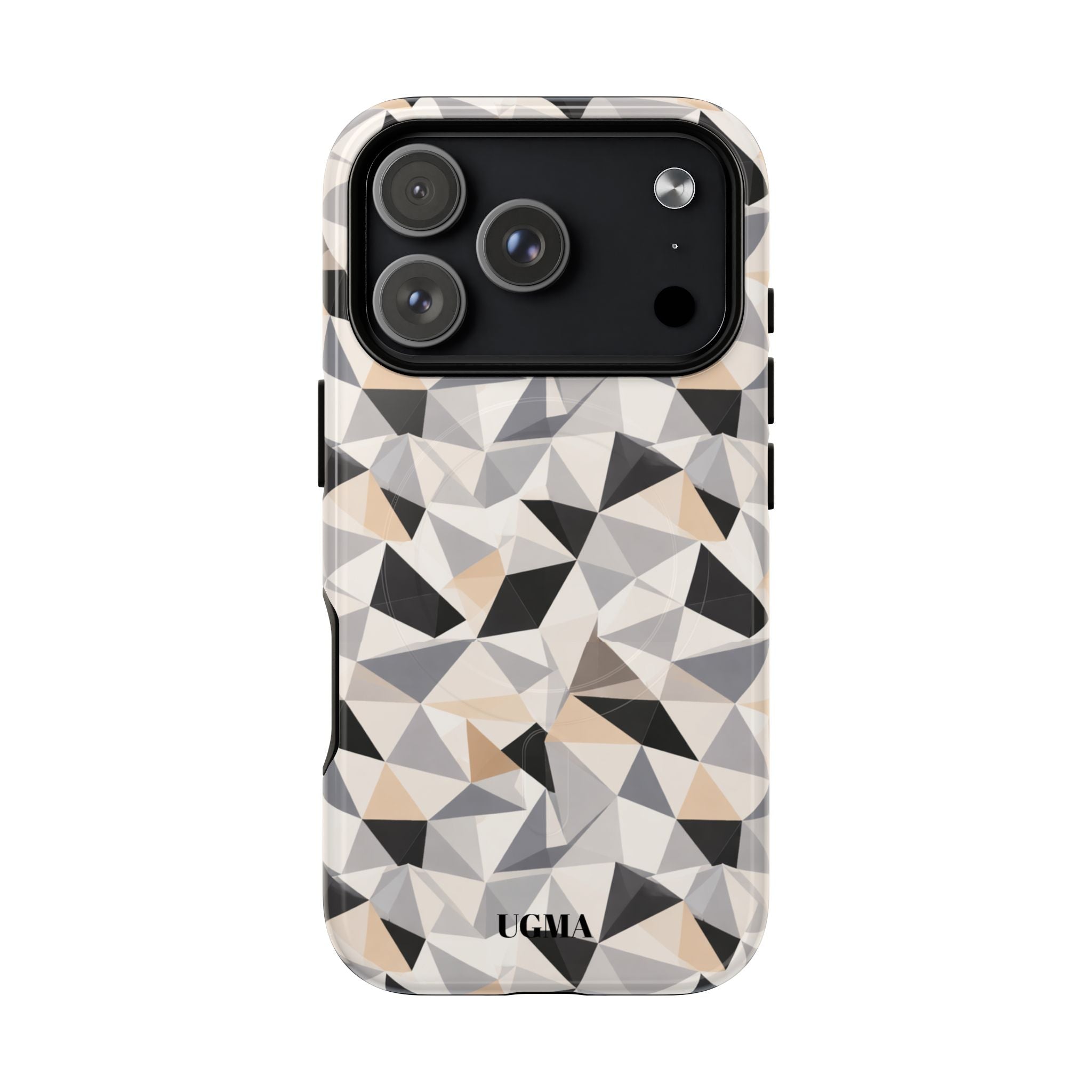 Geometric Neutral Tough Magnetic Phone Case