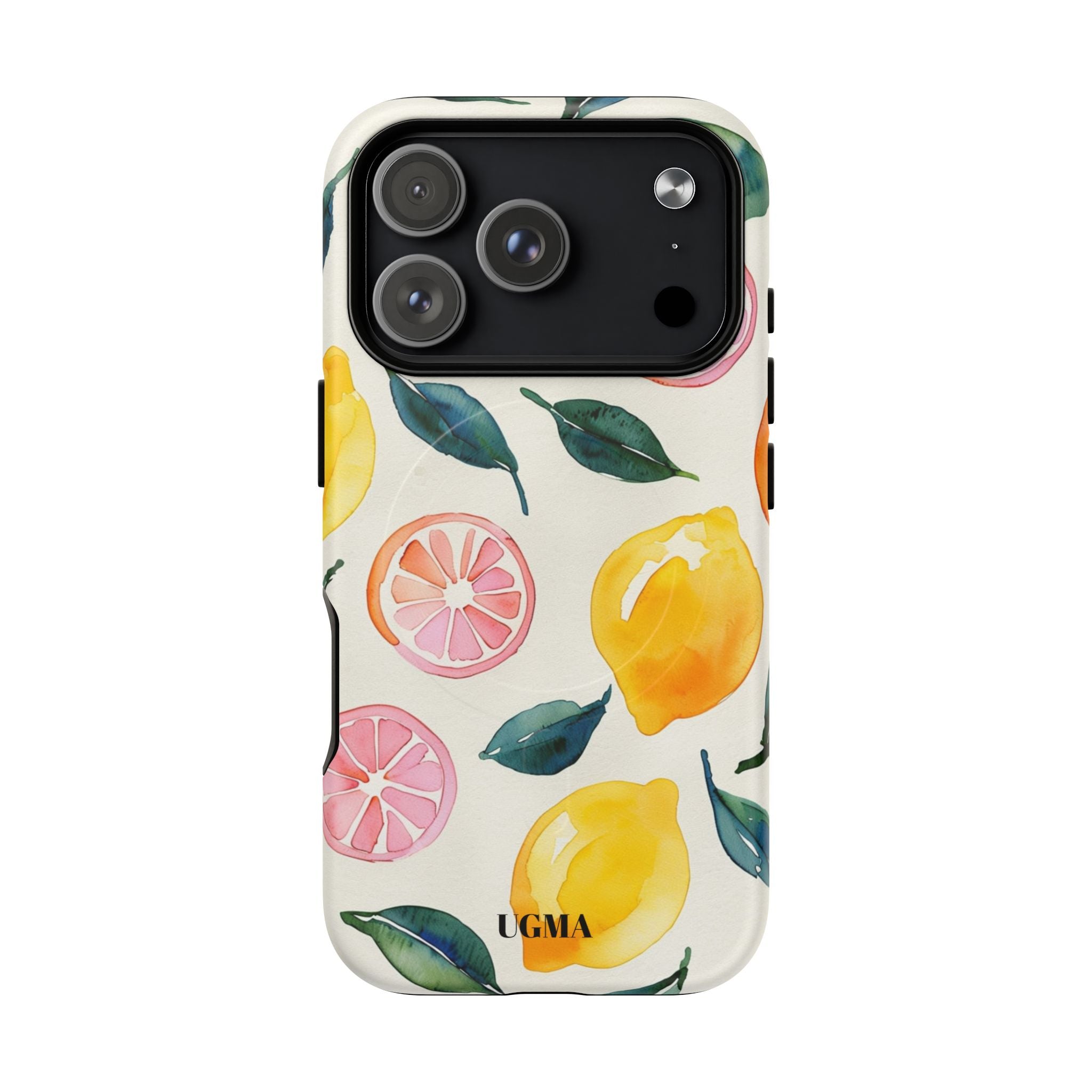 Lemon Citrus Tough Magnetic Phone Case