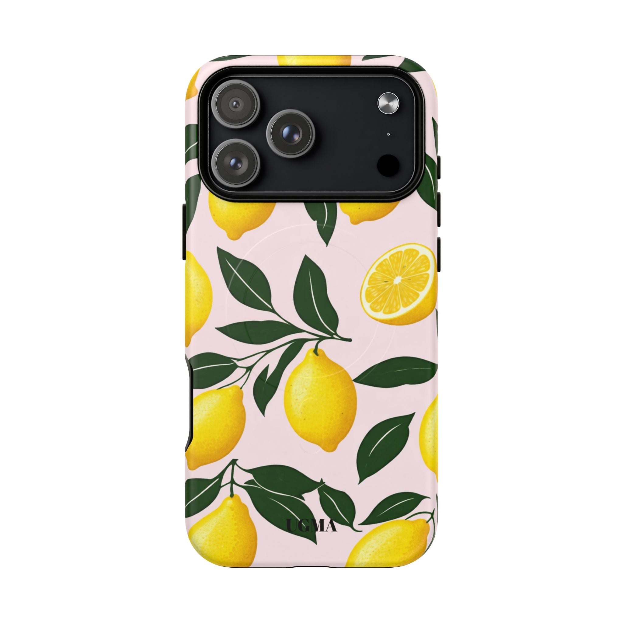 Lemon Pattern Tough Magnetic Phone Case