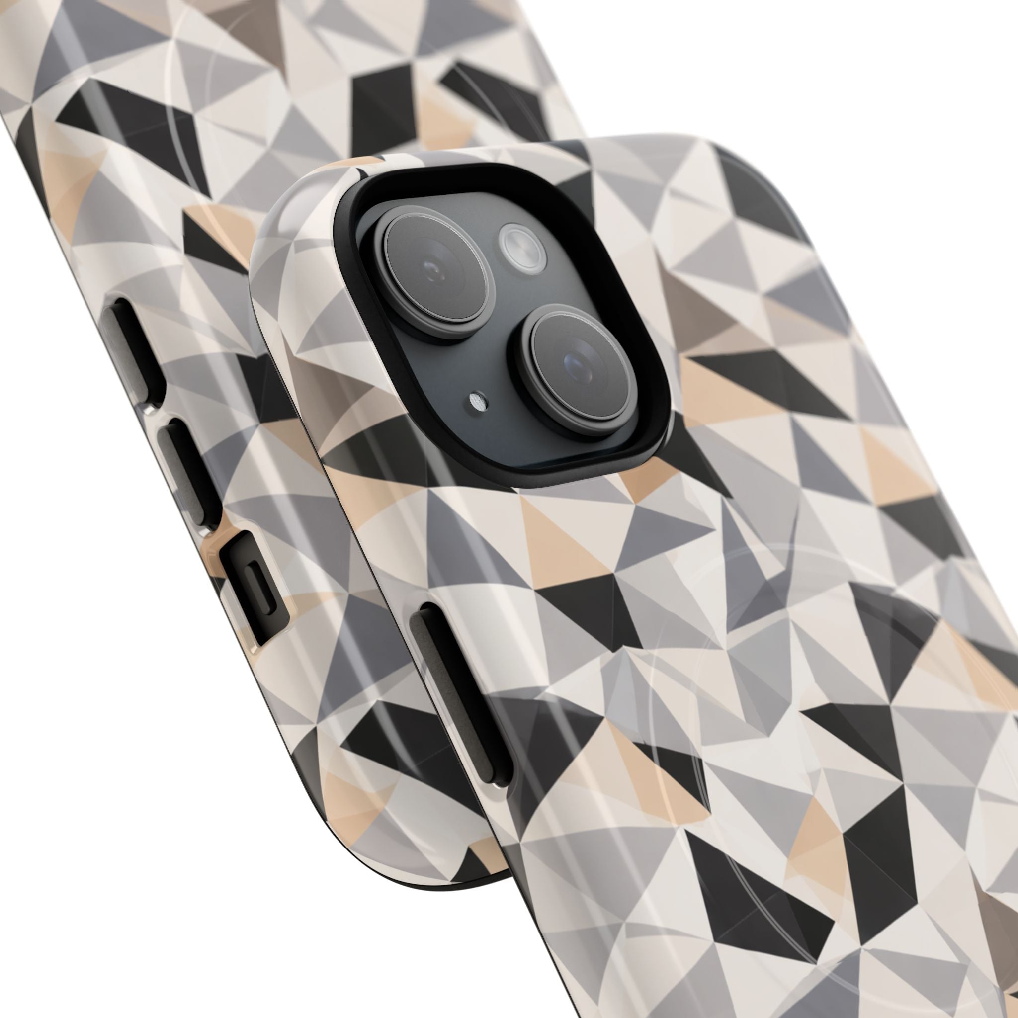 Geometric Neutral Tough Magnetic Phone Case