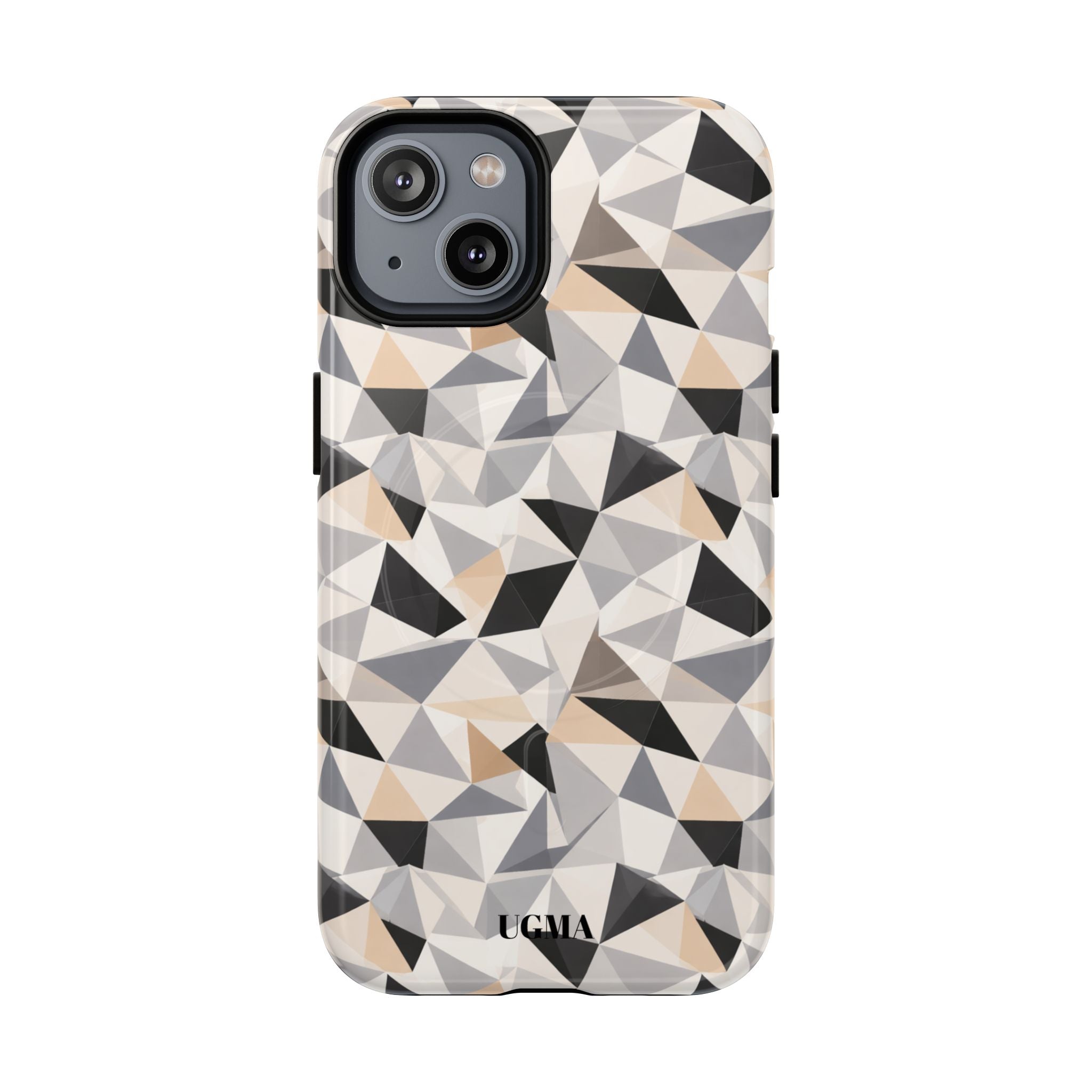 Geometric Neutral Tough Magnetic Phone Case