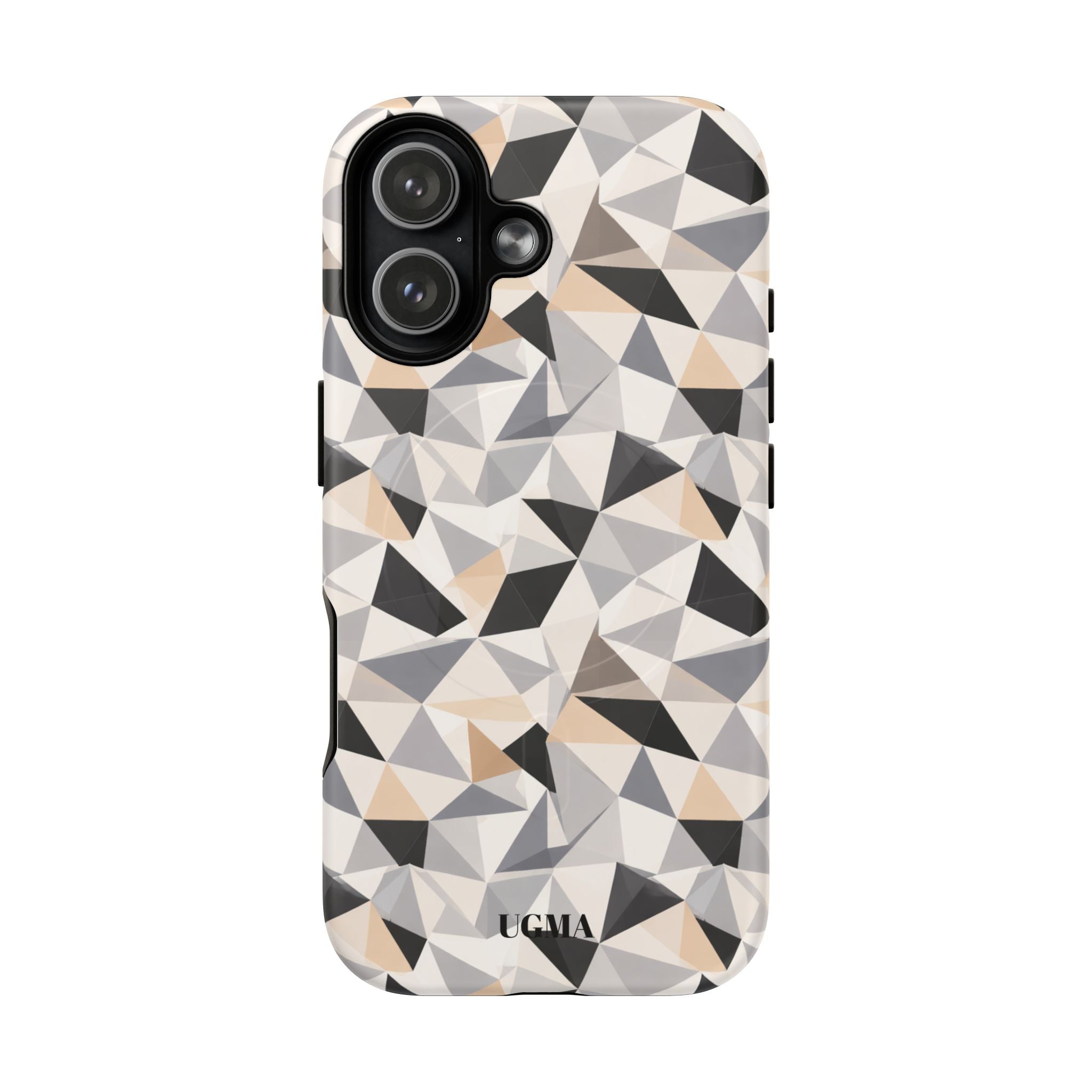 Geometric Neutral Tough Magnetic Phone Case