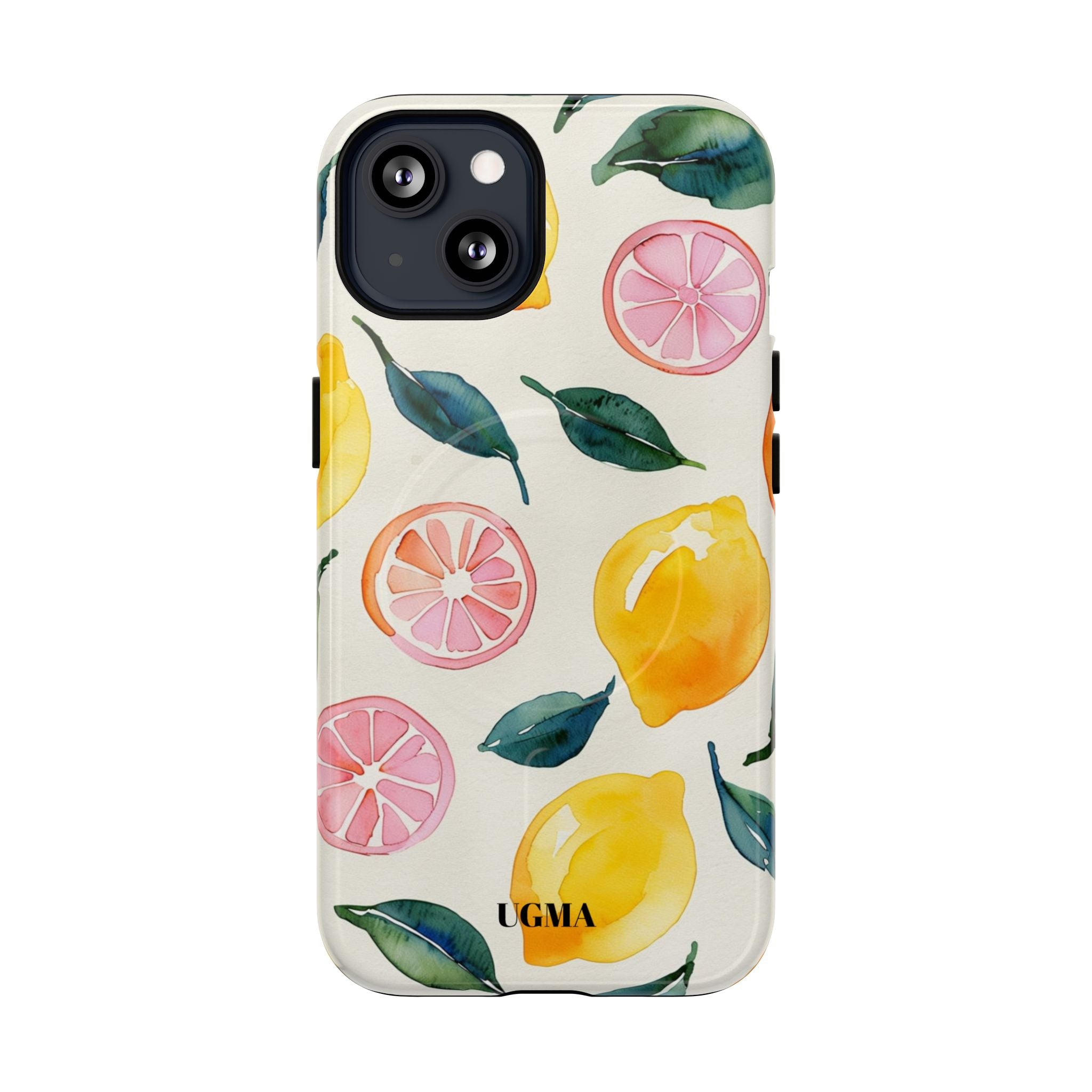 Lemon Citrus Tough Magnetic Phone Case