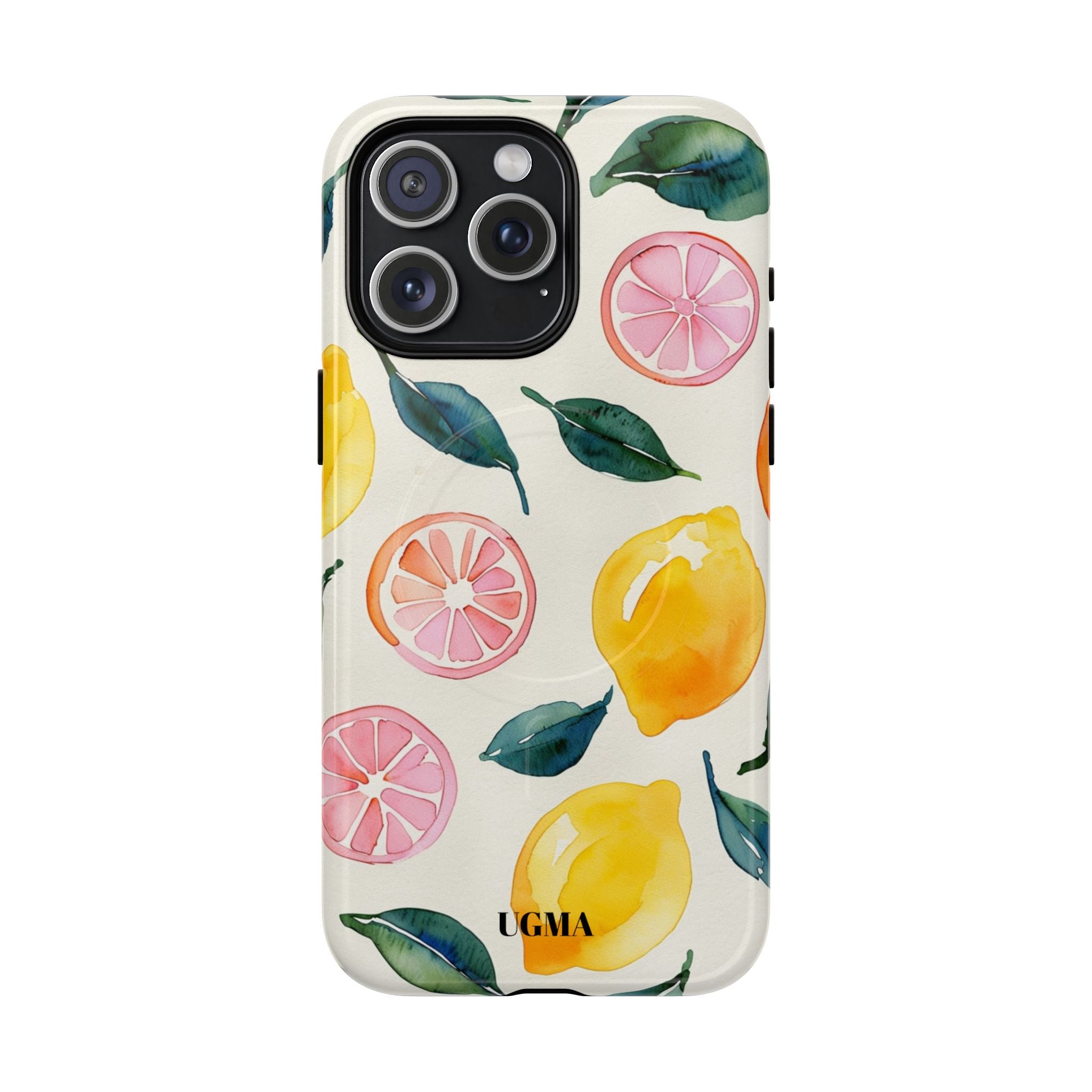 Lemon Citrus Tough Magnetic Phone Case