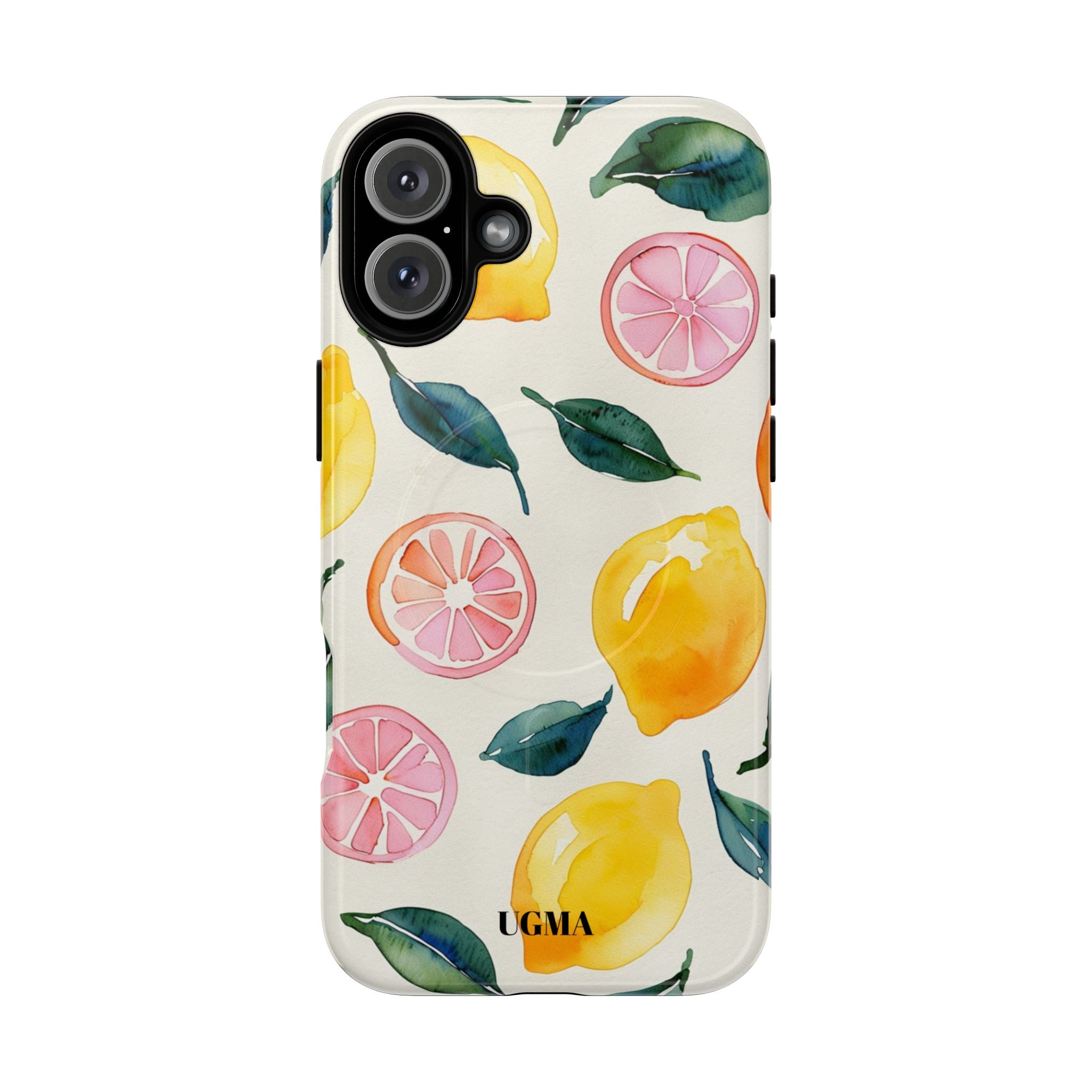 Lemon Citrus Tough Magnetic Phone Case