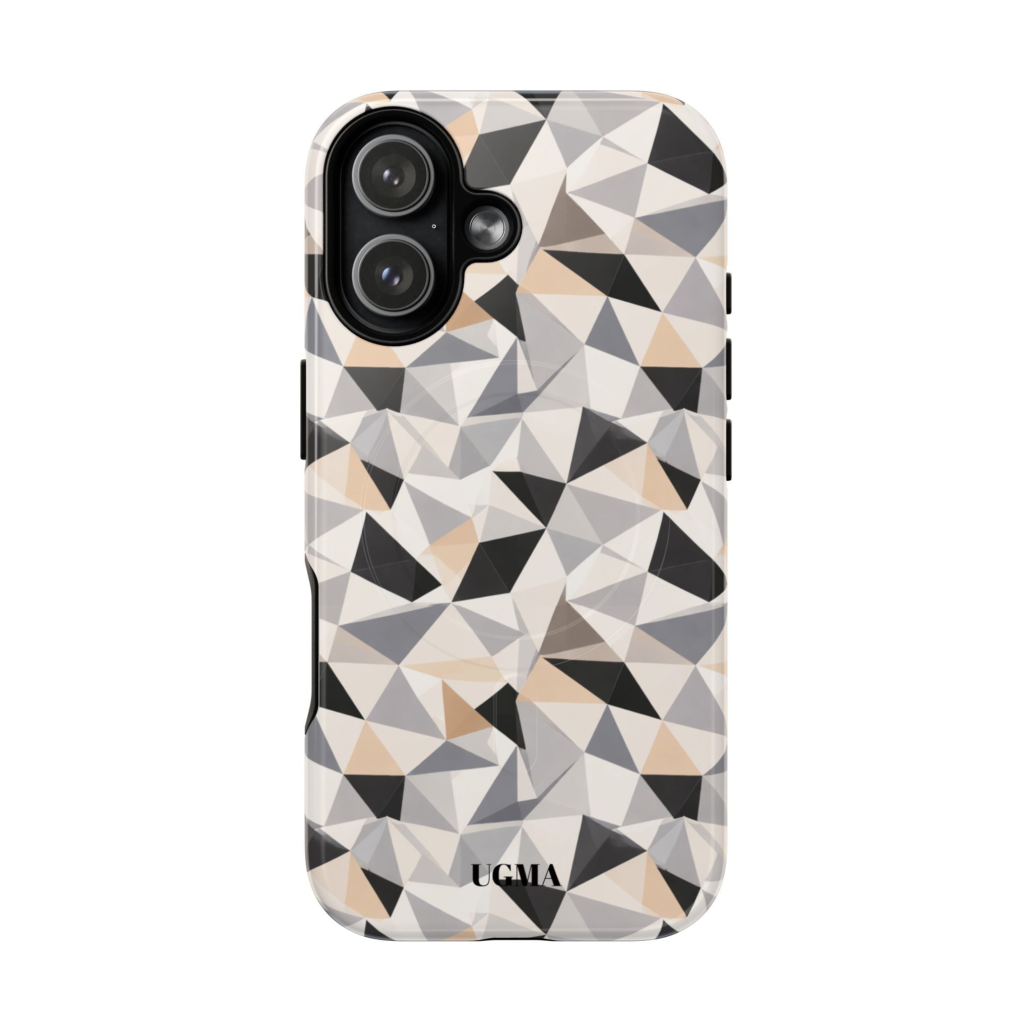 Geometric Neutral Tough Magnetic Phone Case