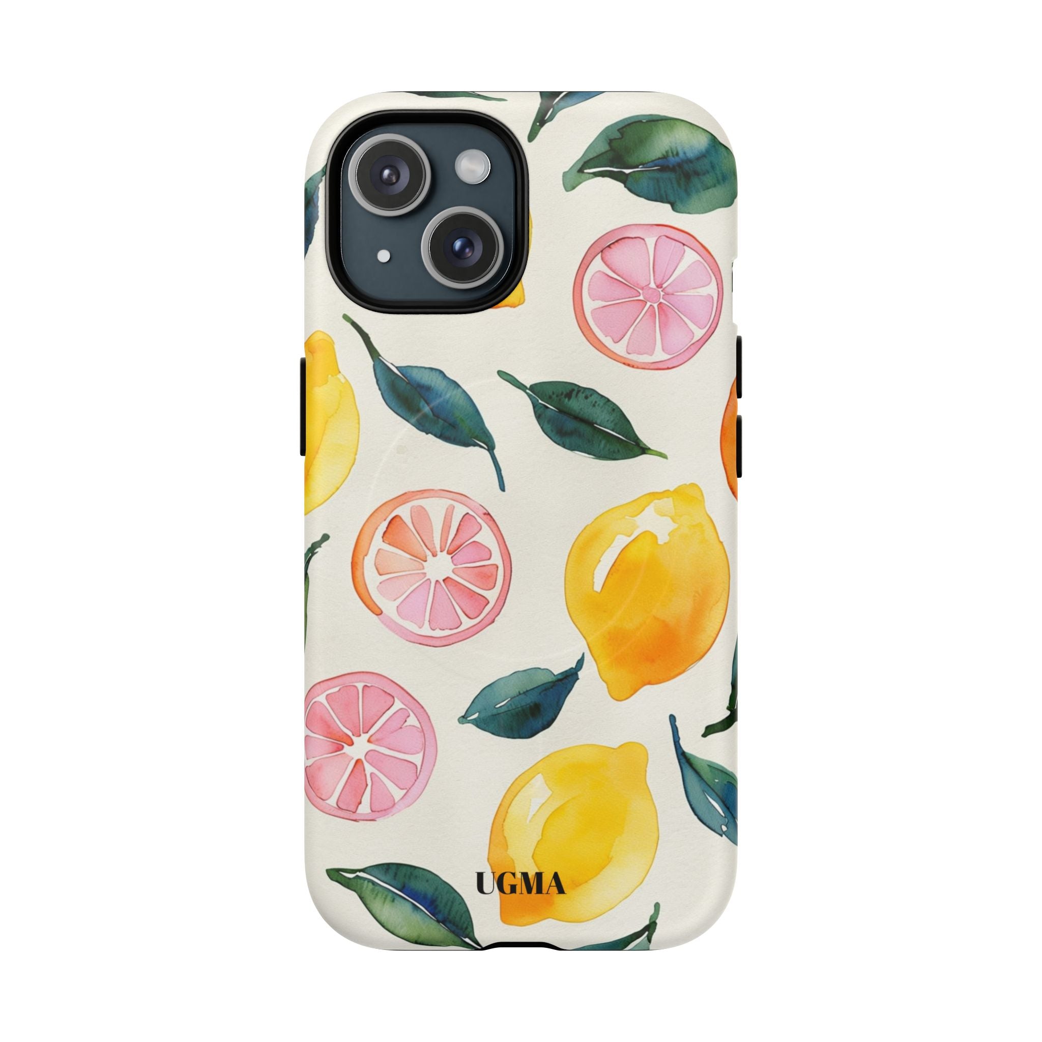 Lemon Citrus Tough Magnetic Phone Case