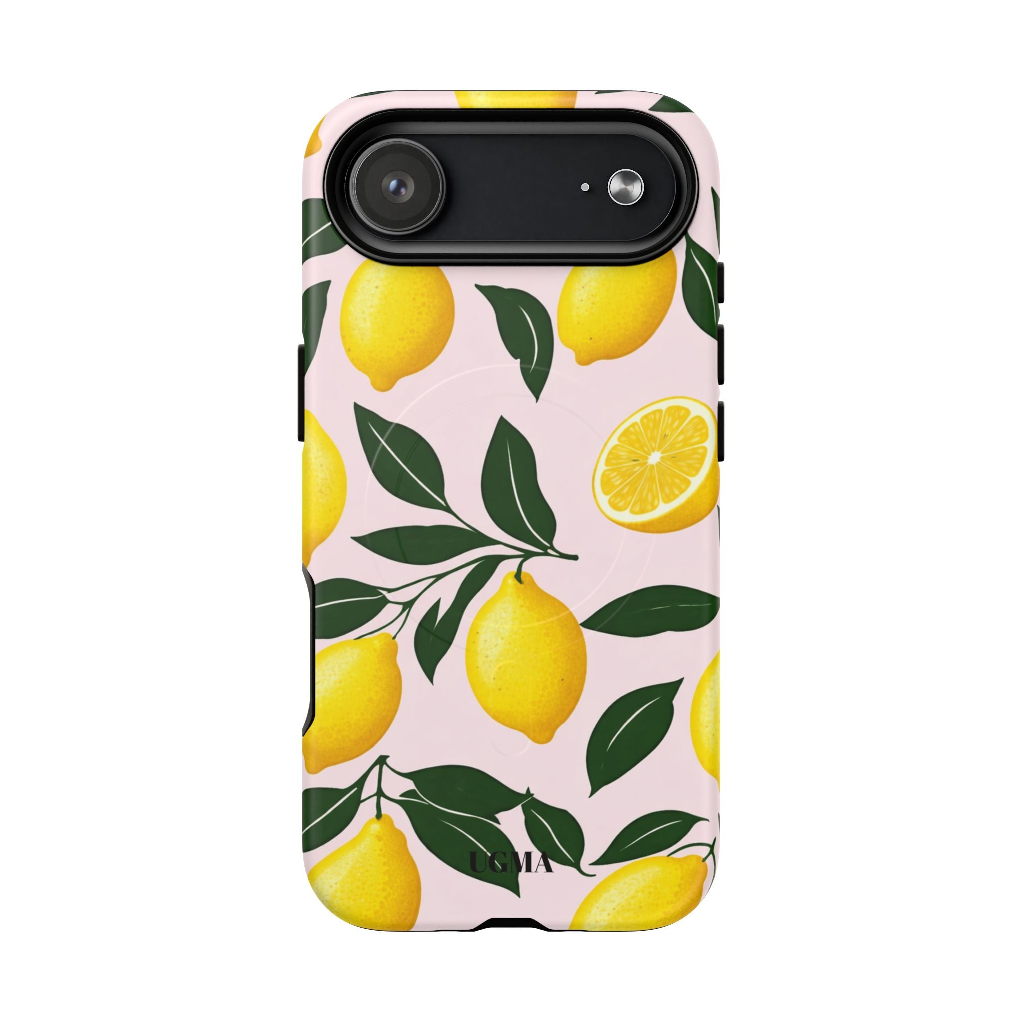 Lemon Pattern Tough Magnetic Phone Case
