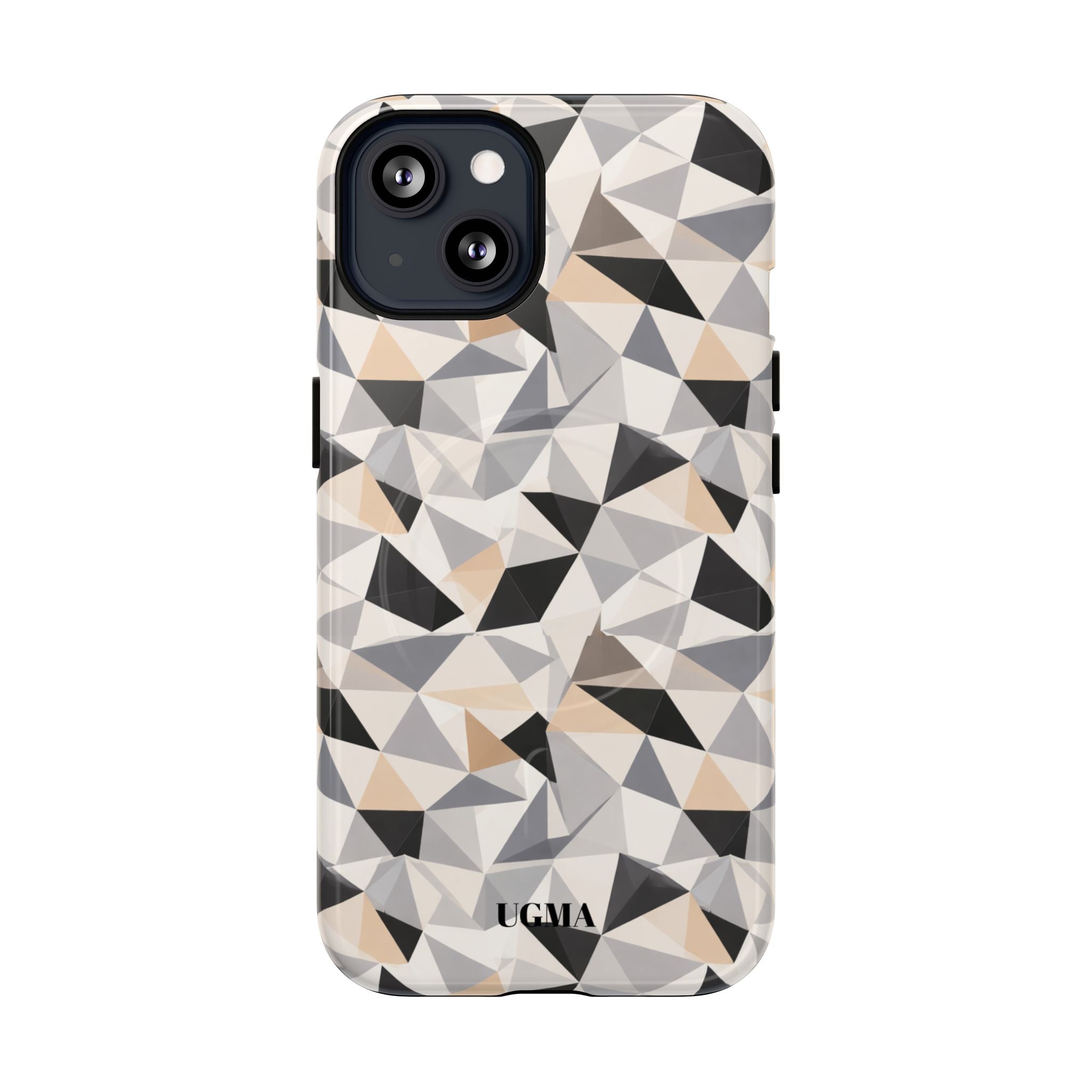 Geometric Neutral Tough Magnetic Phone Case