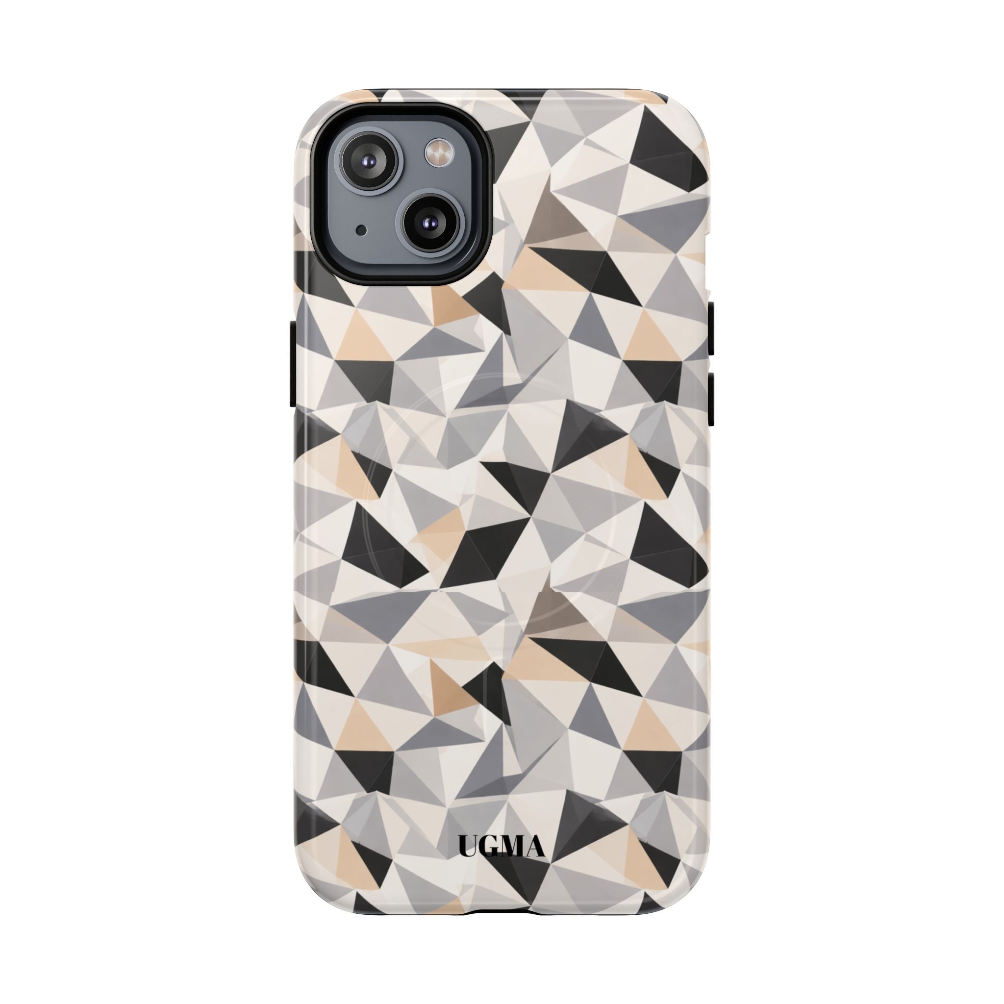Geometric Neutral Tough Magnetic Phone Case