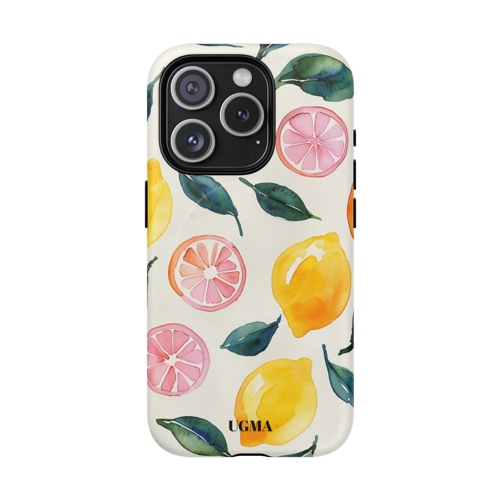 Lemon Citrus Tough Magnetic Phone Case