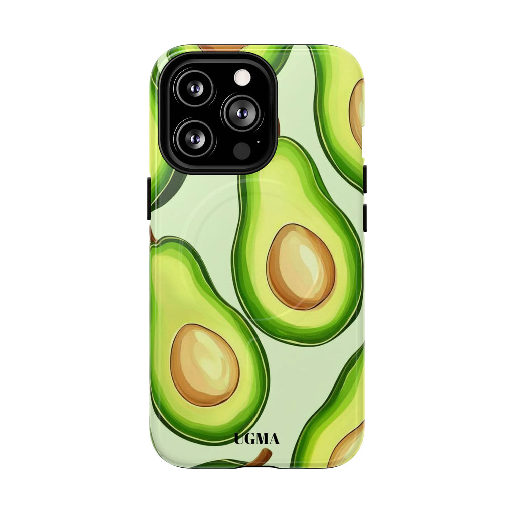 Avocado Pattern Phone Case — Tough Magnetic Protective Cover