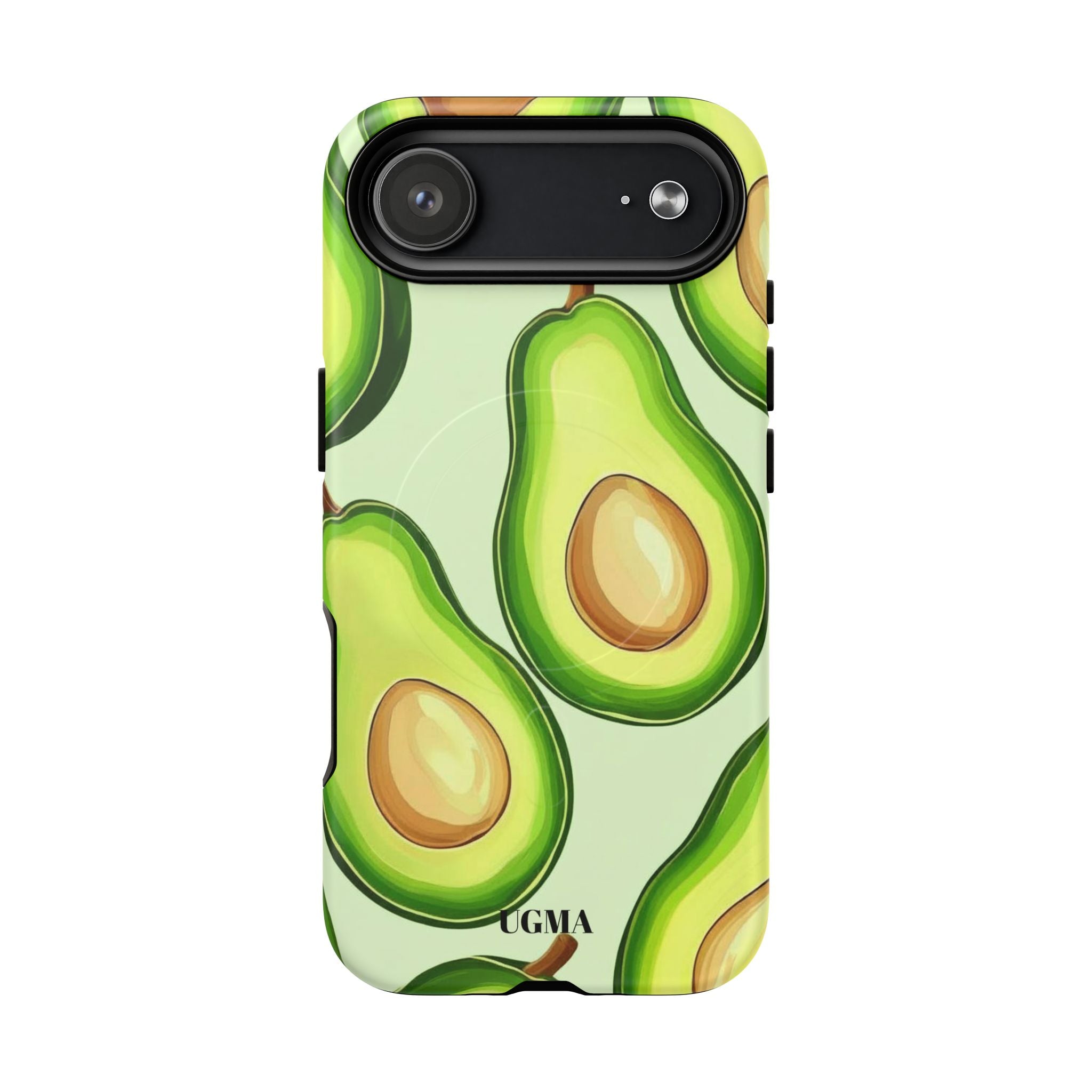 Avocado Pattern Phone Case — Tough Magnetic Protective Cover