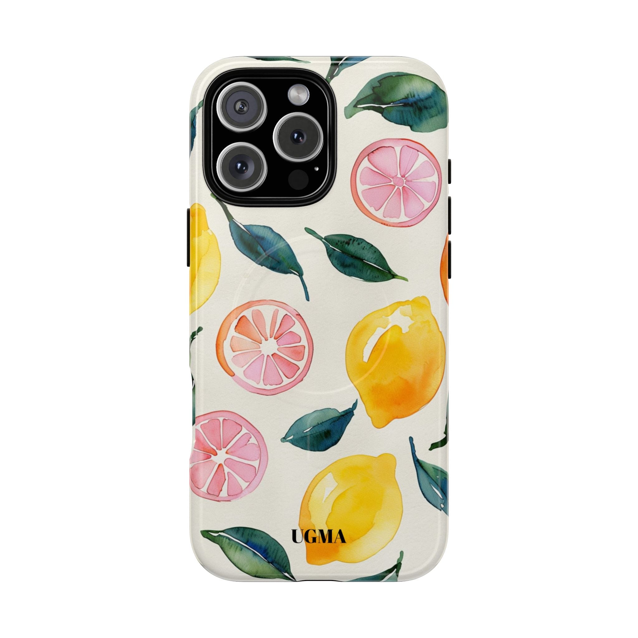 Lemon Citrus Tough Magnetic Phone Case