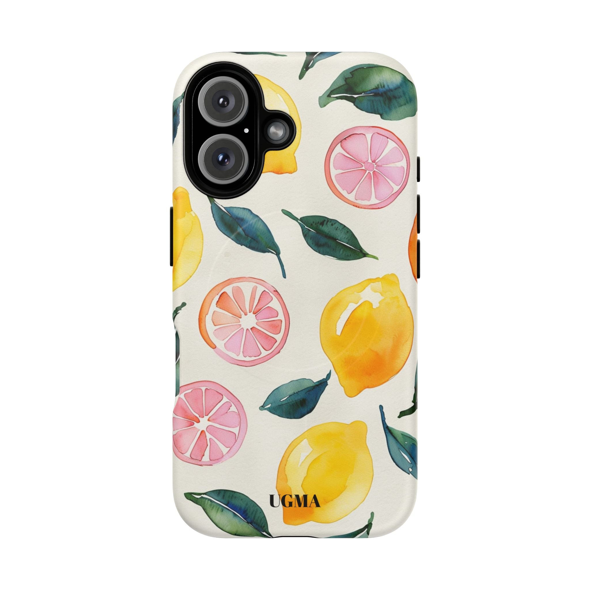 Lemon Citrus Tough Magnetic Phone Case