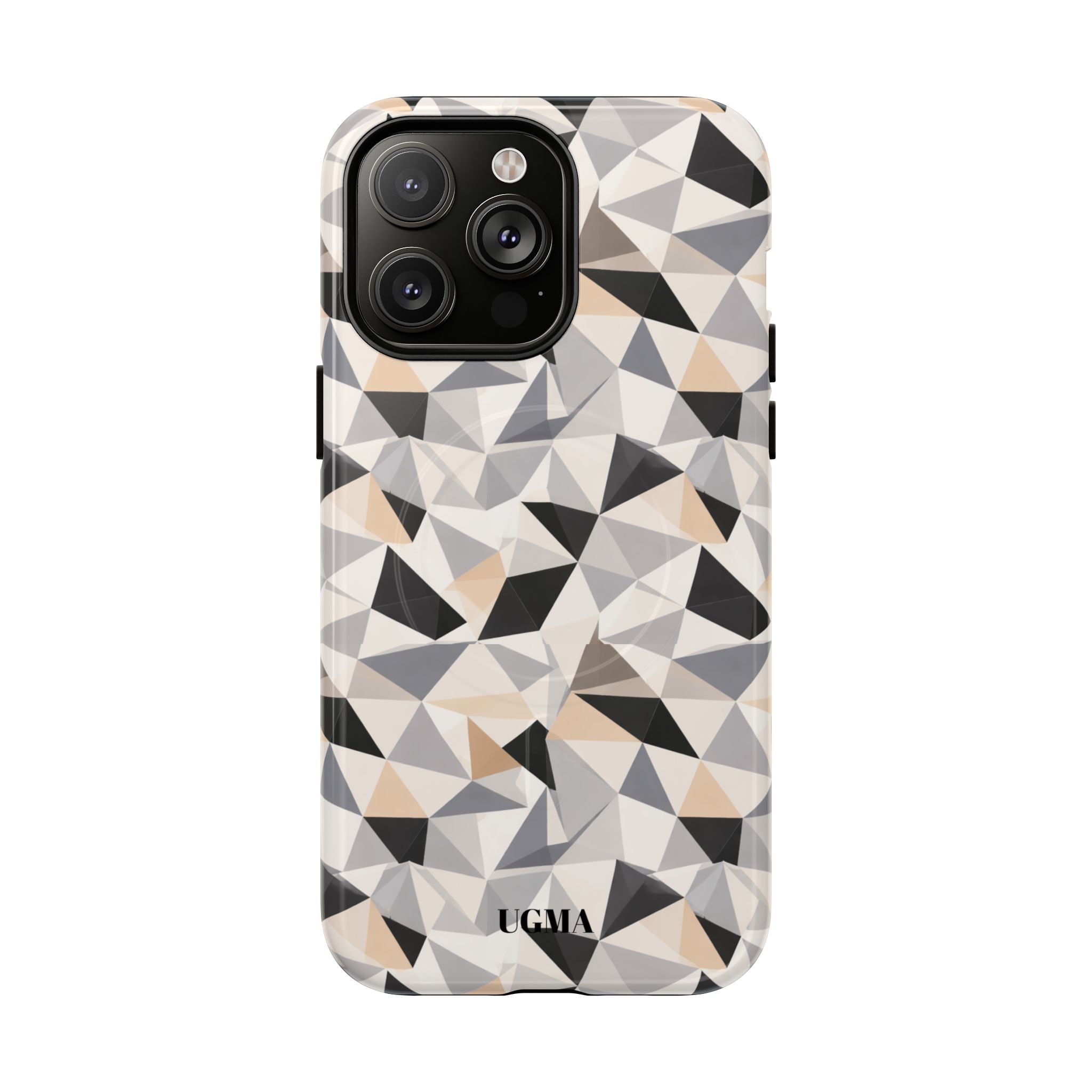 Geometric Neutral Tough Magnetic Phone Case