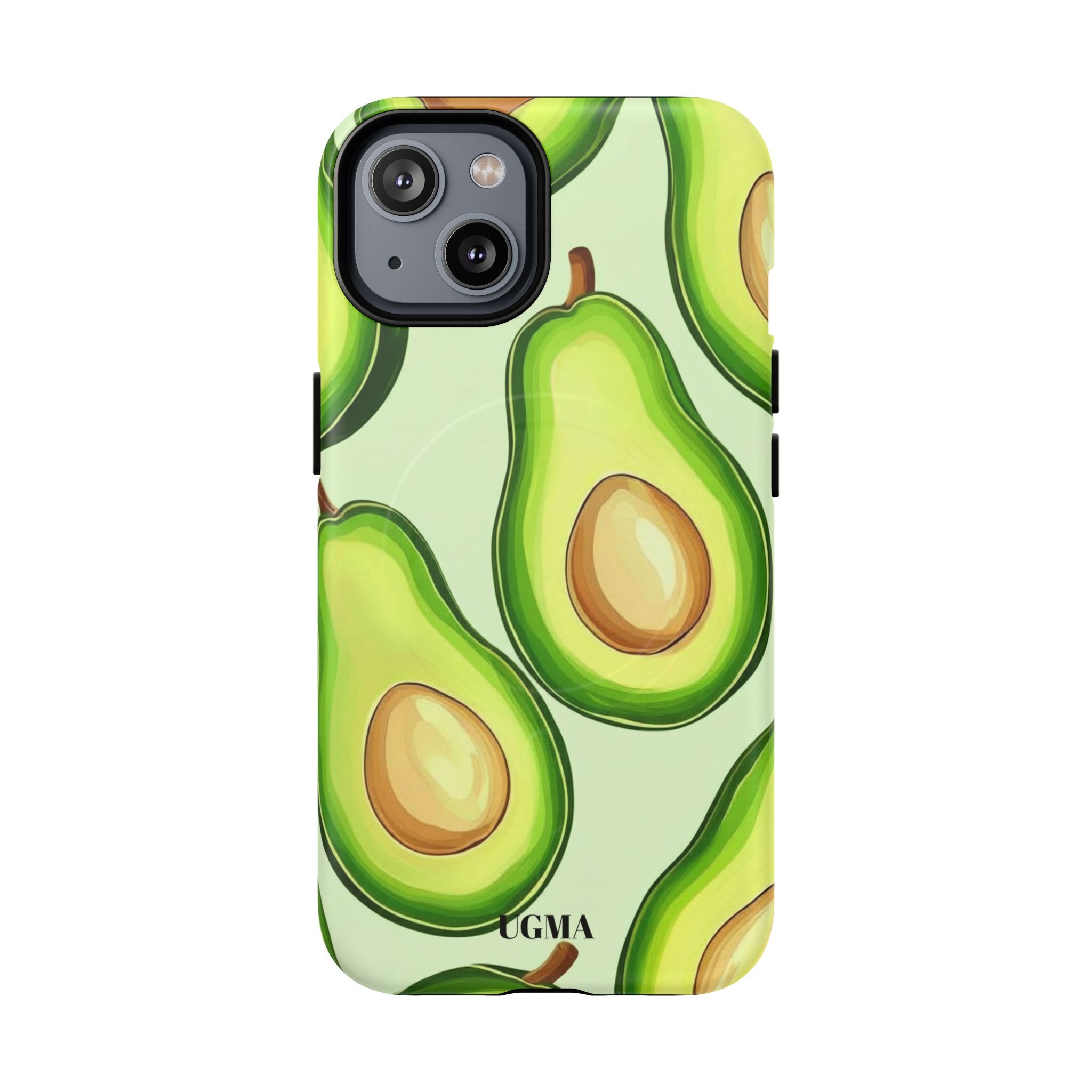 Avocado Pattern Phone Case — Tough Magnetic Protective Cover