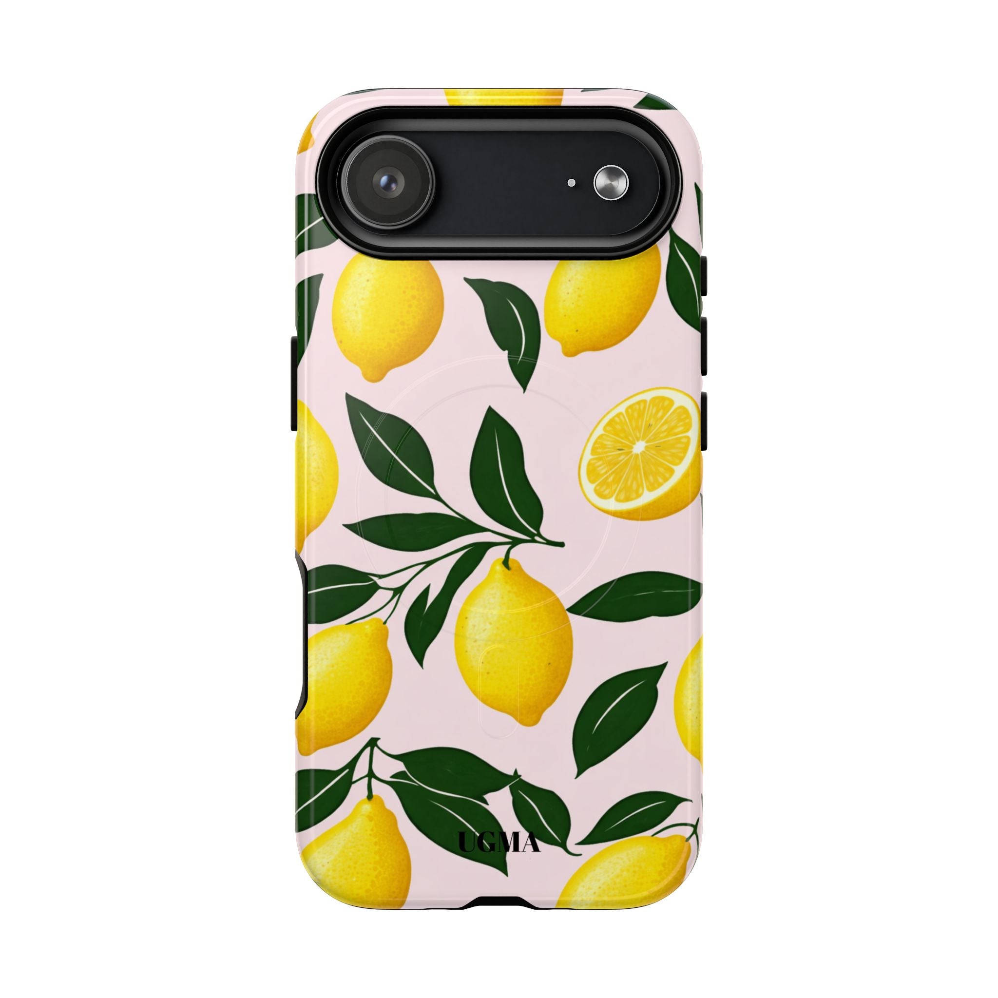 Lemon Pattern Tough Magnetic Phone Case