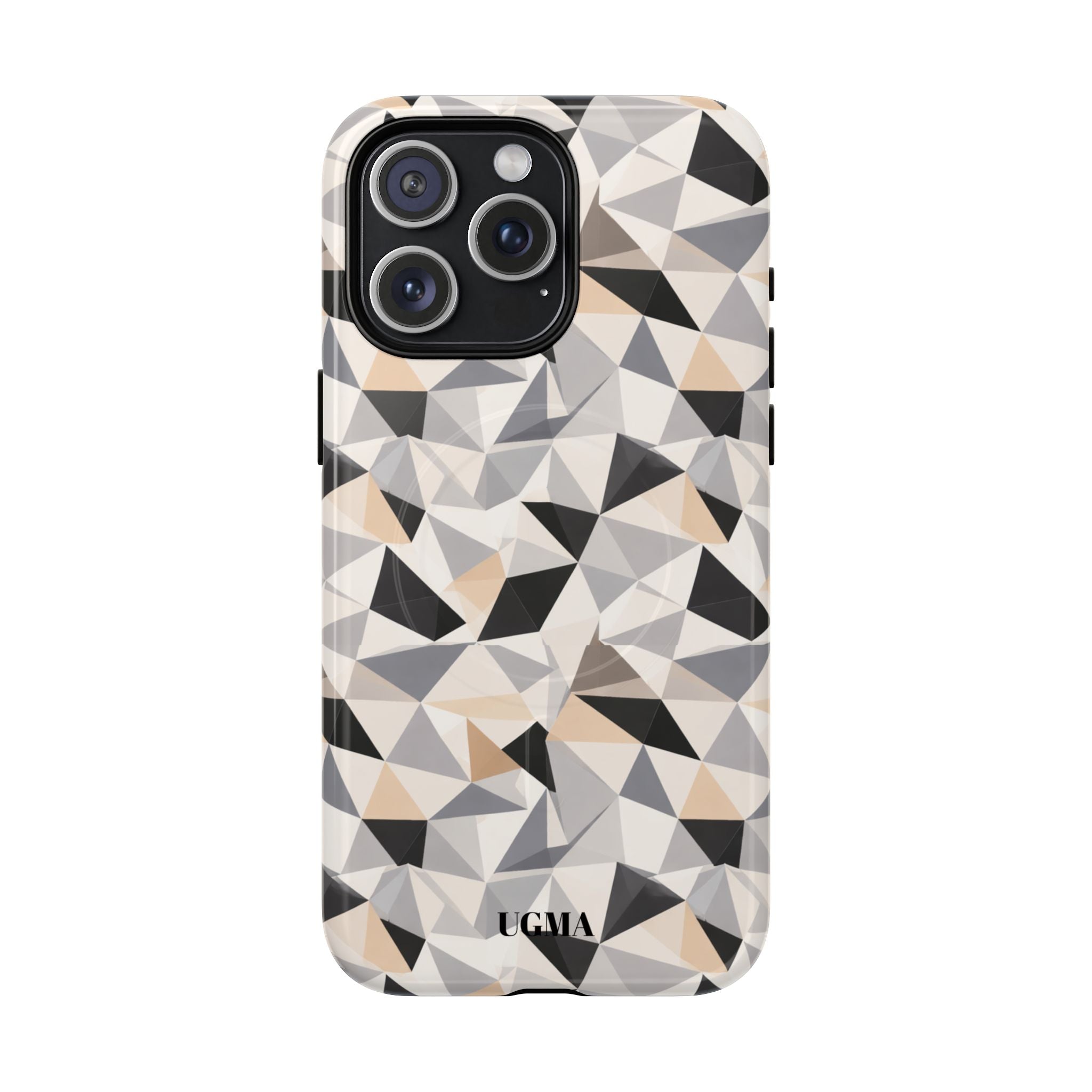 Geometric Neutral Tough Magnetic Phone Case