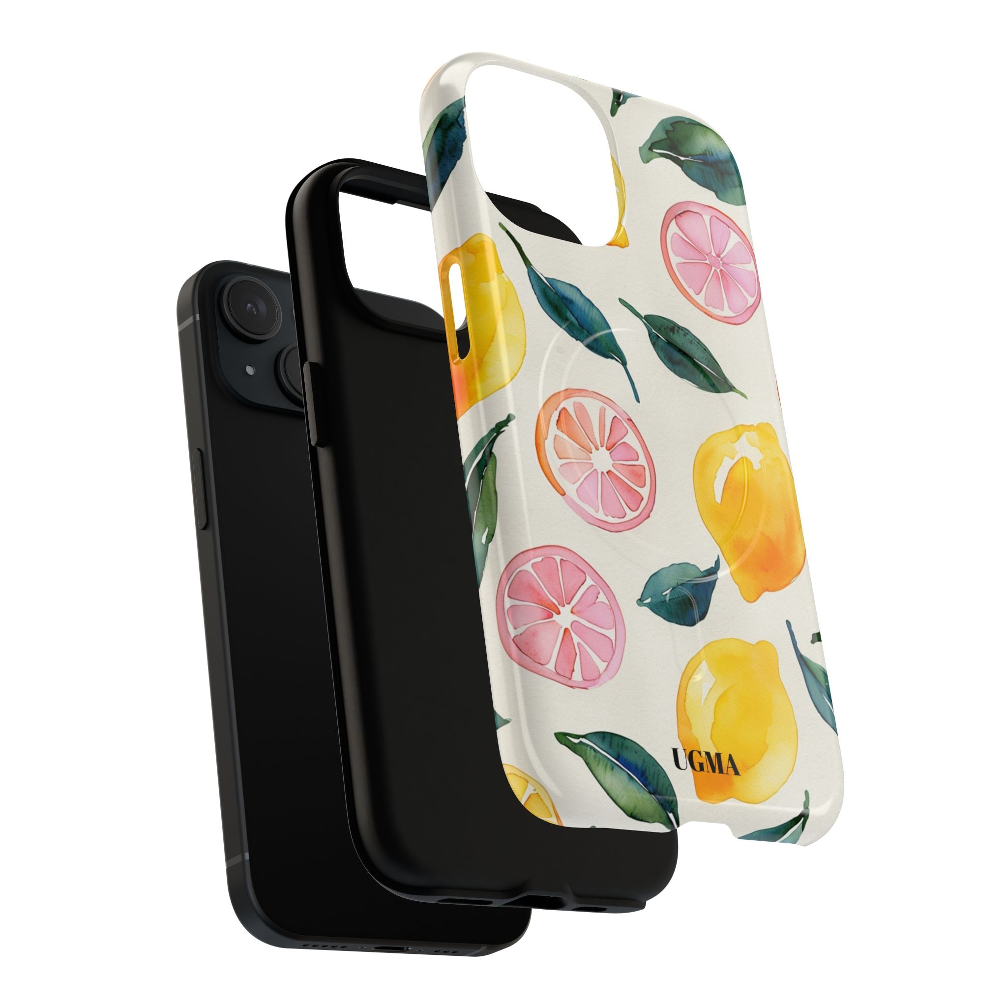 Lemon Citrus Tough Magnetic Phone Case