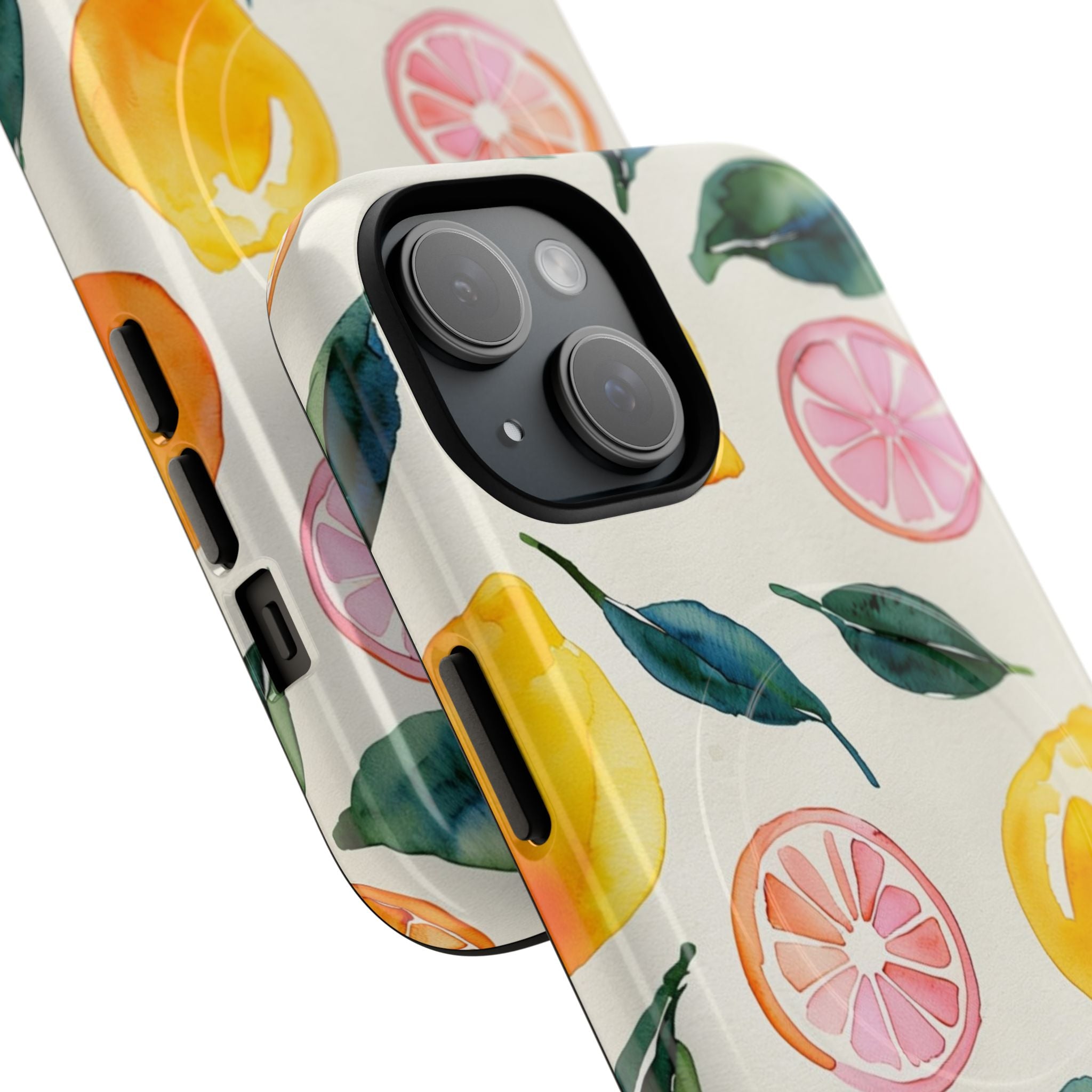 Lemon Citrus Tough Magnetic Phone Case
